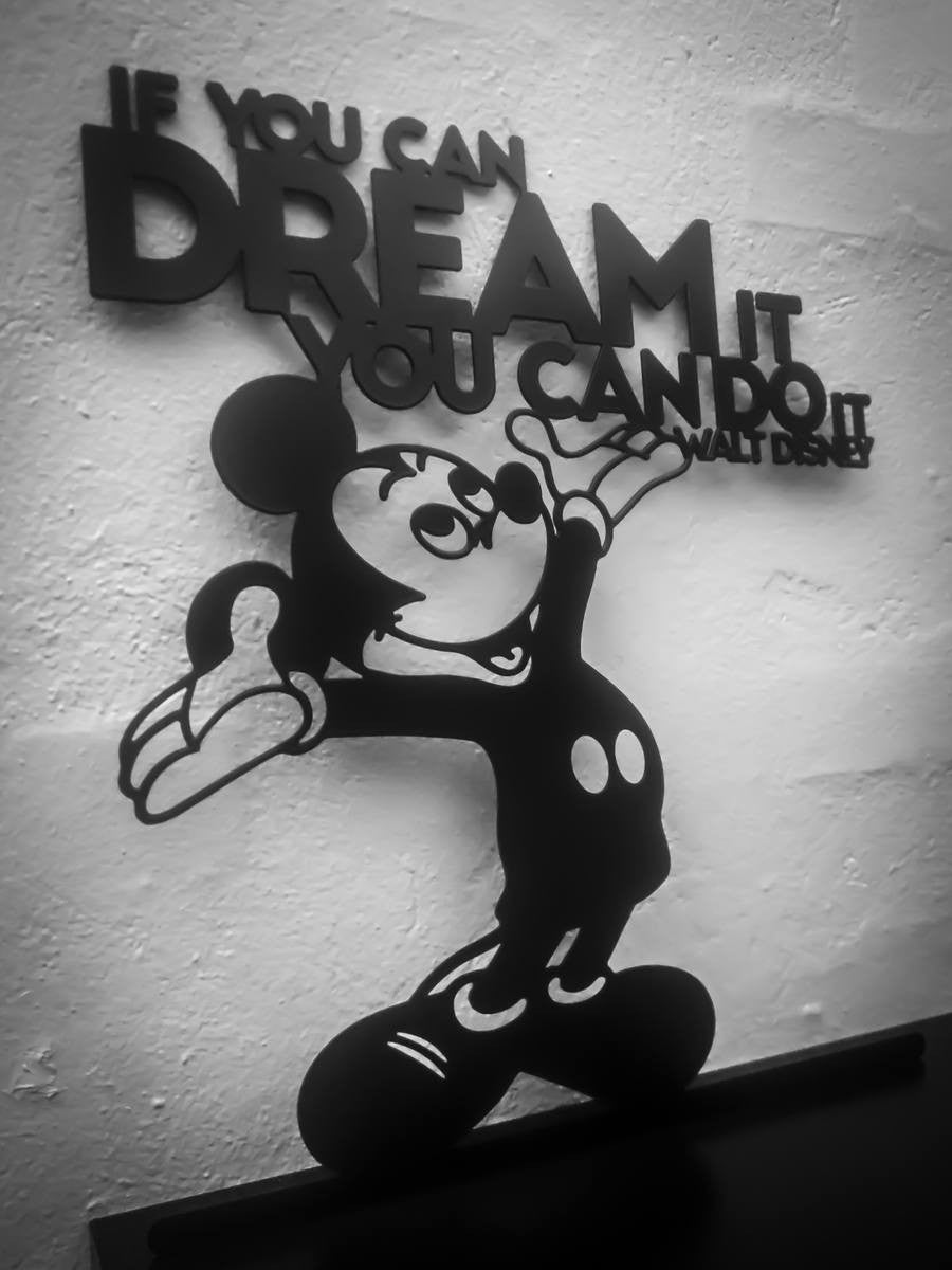 If you can dream it you can do it - Sortlakeret