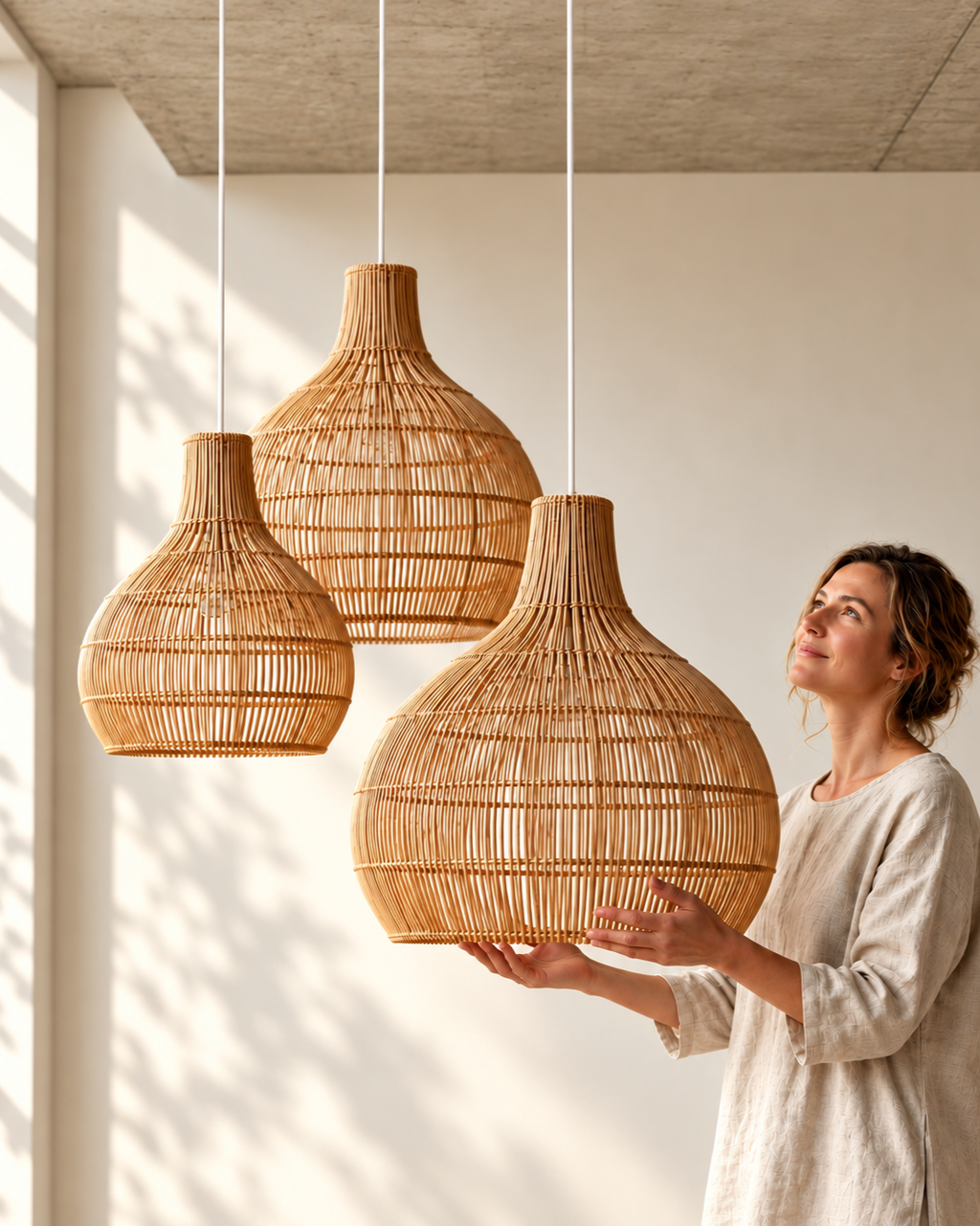 Solara Pearl pendel - natur
