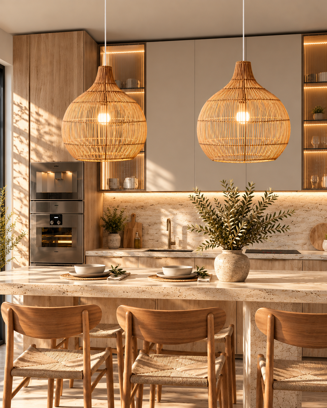 Solara Pearl pendel - natur
