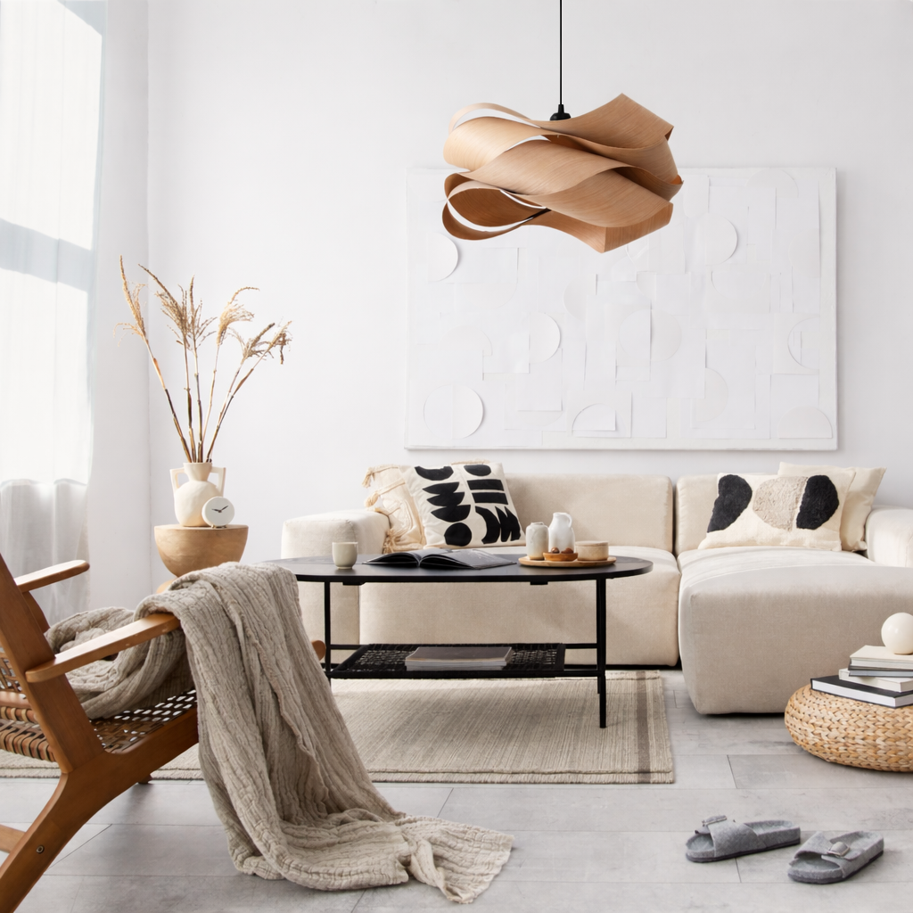 Aura Twist pendant light