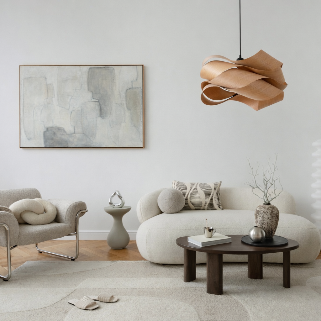 Aura Twist pendant light