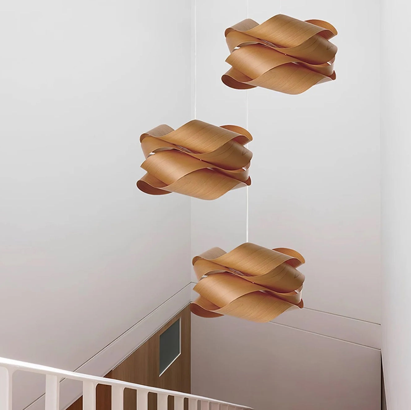 Aura Twist pendant light