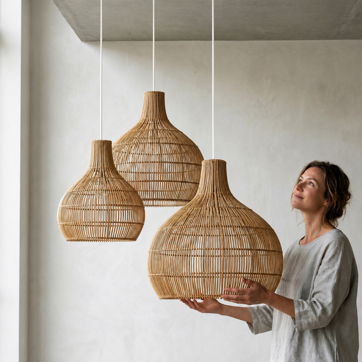 Solara Pearl pendel - natur