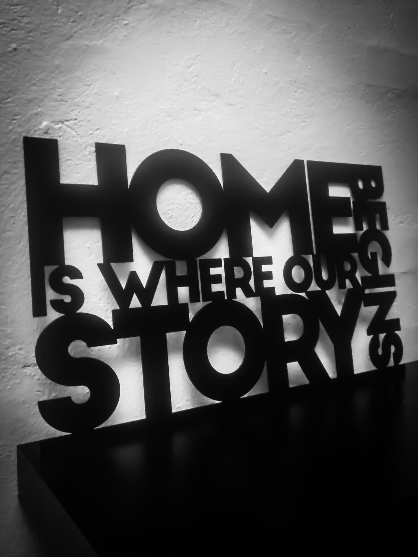 Home is where our story begins - Sortlakeret